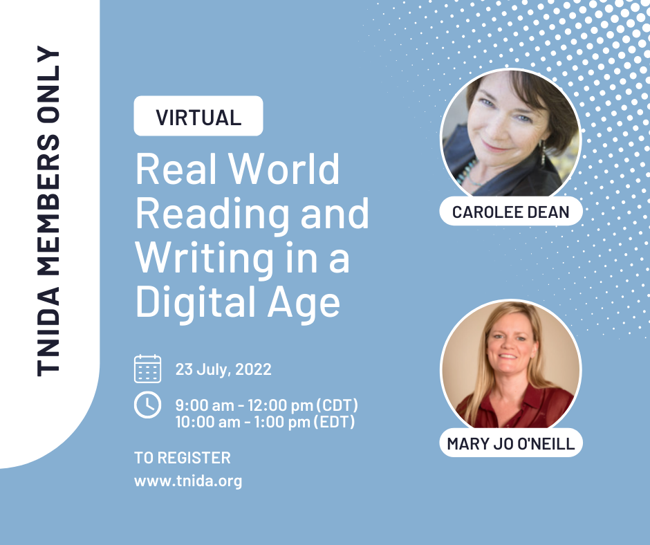 Real World Reading and Writing in a Digital Age