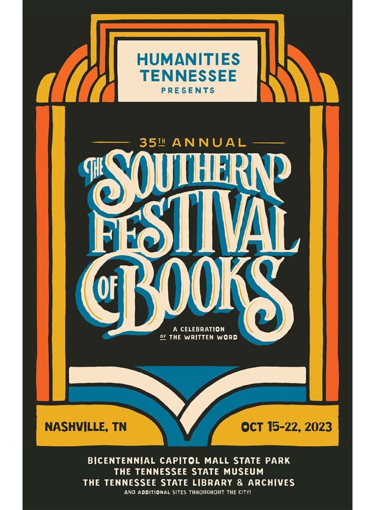 Poster for Southern Festival of Books event